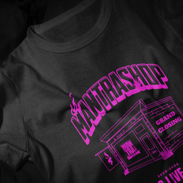 "Long Live 891" Tshirt (Black/Torch Magenta)