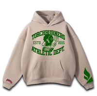 "Torchburners Athletic Dept" Oversized Fleece Hoody