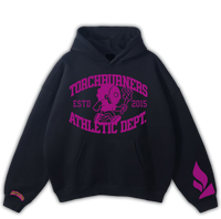 "Torchburners Athletic Dept" Oversized Fleece Hoody