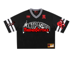 Trendsettas TSC X Mantrashop CLE  "Stacked Team Football Jersey" (Black)