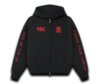 Trendsetta TSC X Mantrashop CLE "WAWGLYT" Zipup Hoody (Black)