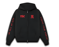Trendsetta TSC X Mantrashop CLE "WAWGLYT" Zipup Hoody (Black)