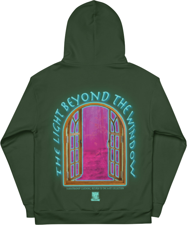 "The Light Beyond The Window" Hoody(Forest)