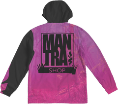 "Torches In The Mist" Zip-up Windbreaker