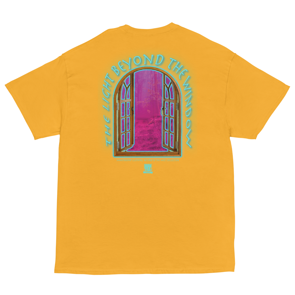 "The Light Beyond The Window" T-shirt (Goldenrod)